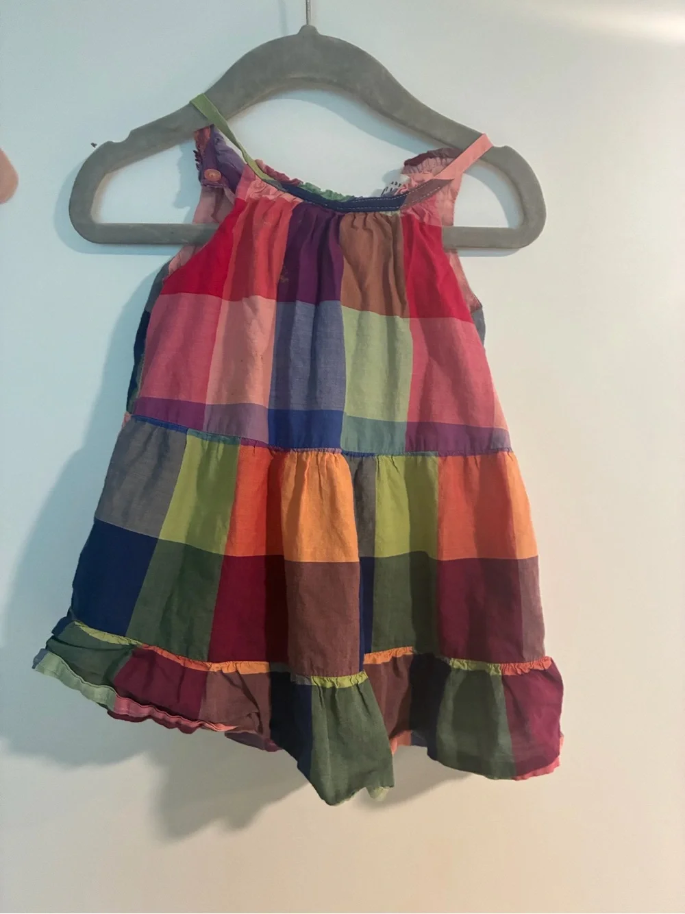 Colorblock Patchwork Sundress - Multicolor